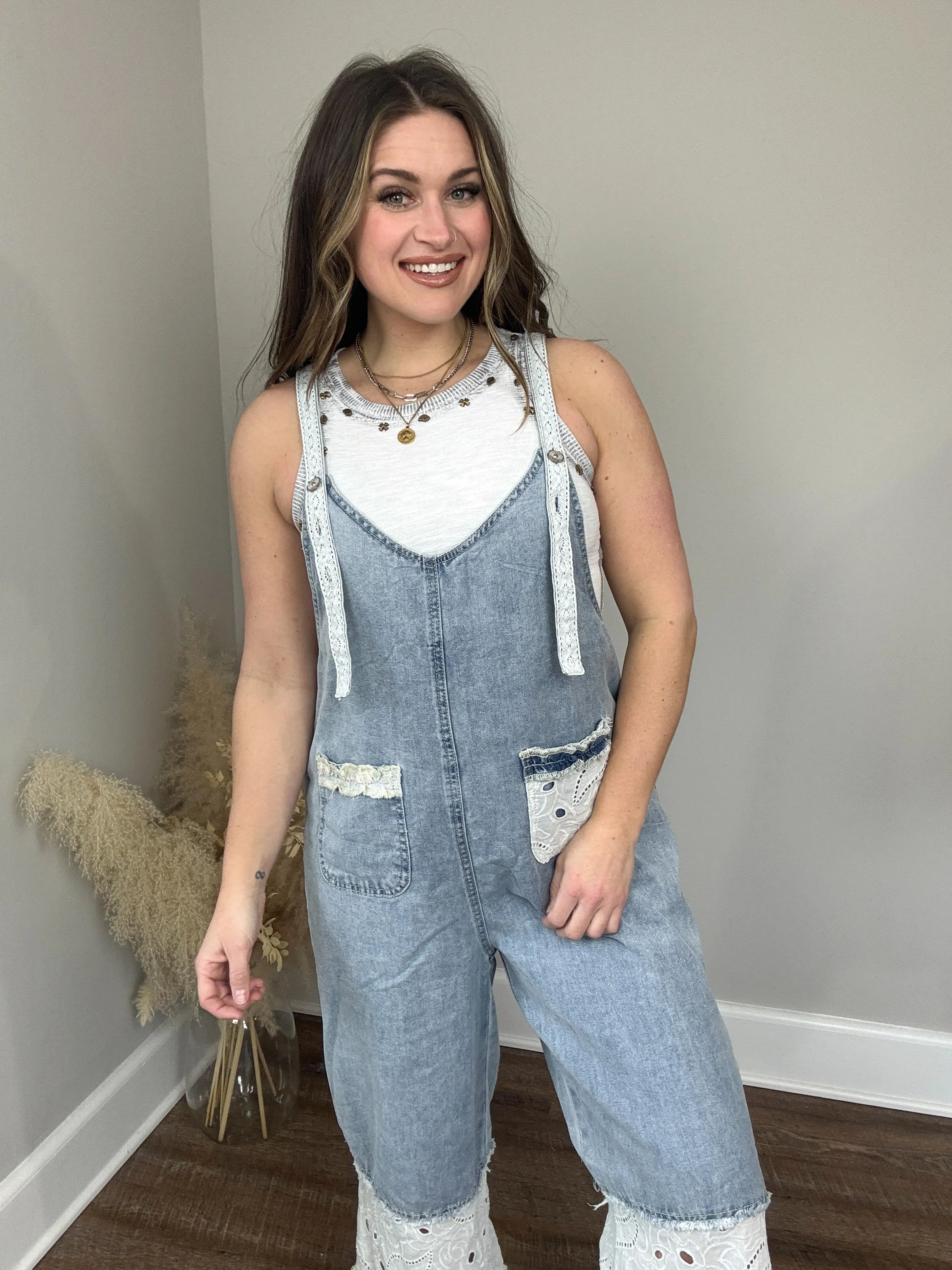 Caln Denim Overalls
