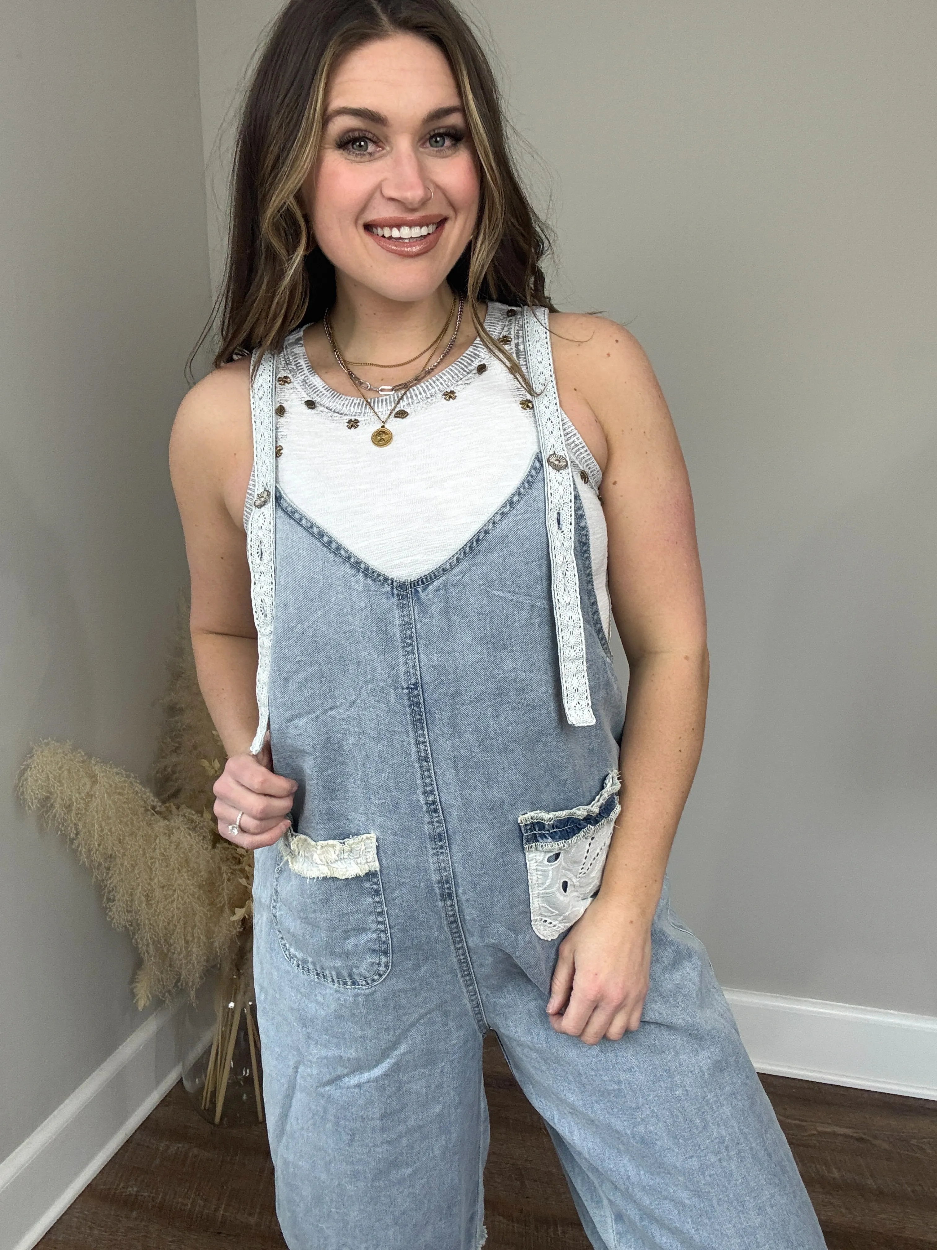Caln Denim Overalls