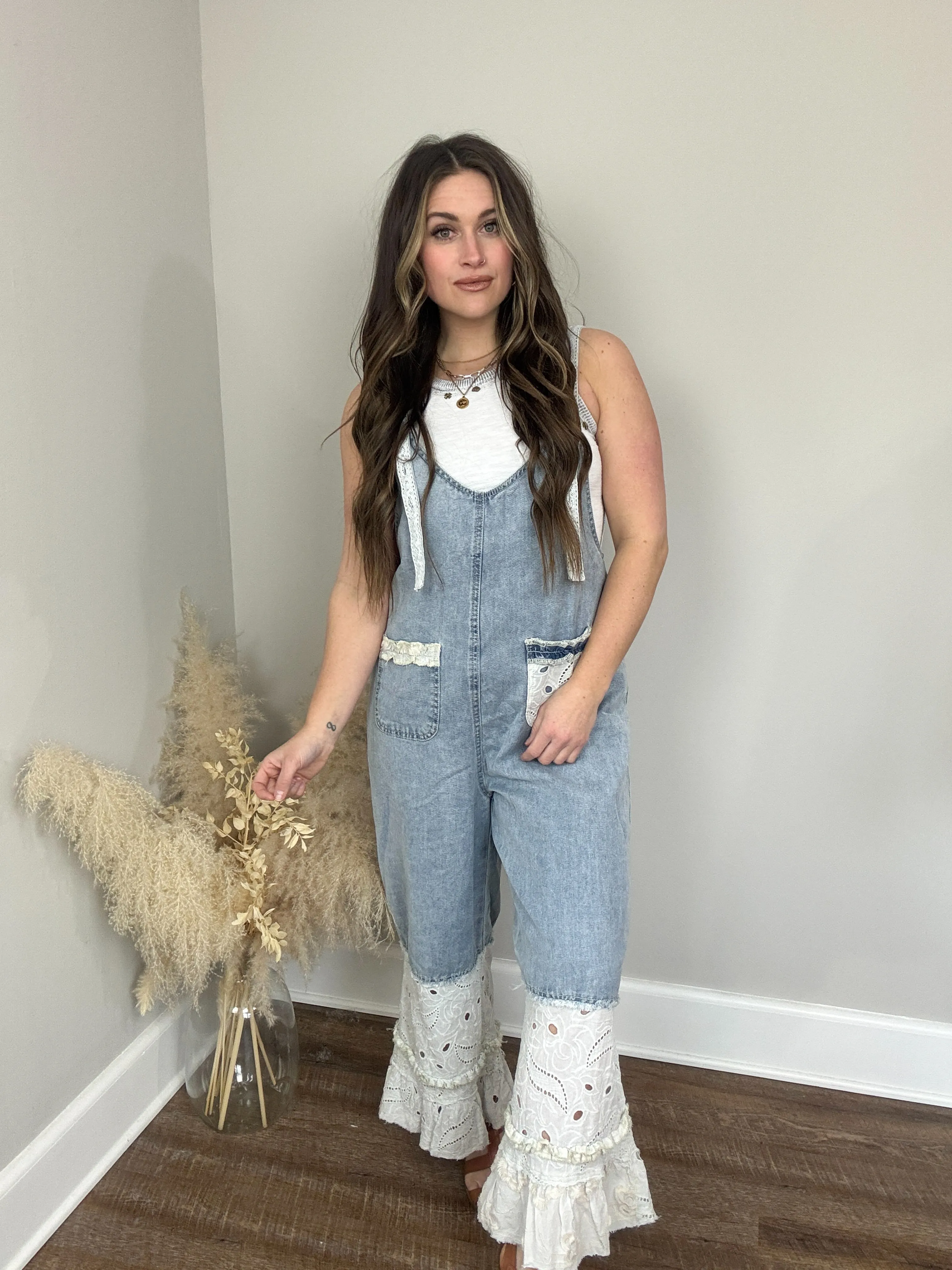 Caln Denim Overalls