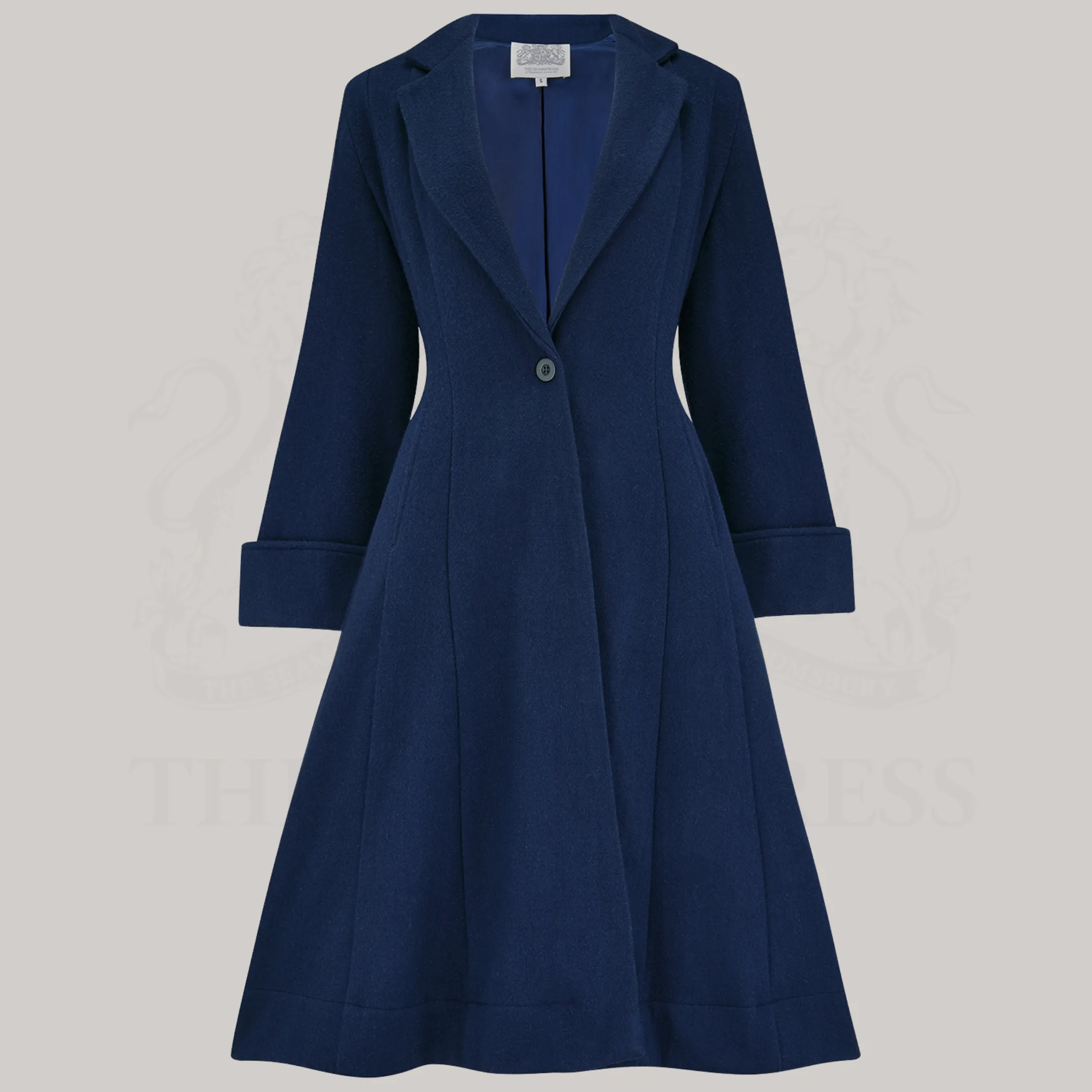 Elizabeth Coat in Navy