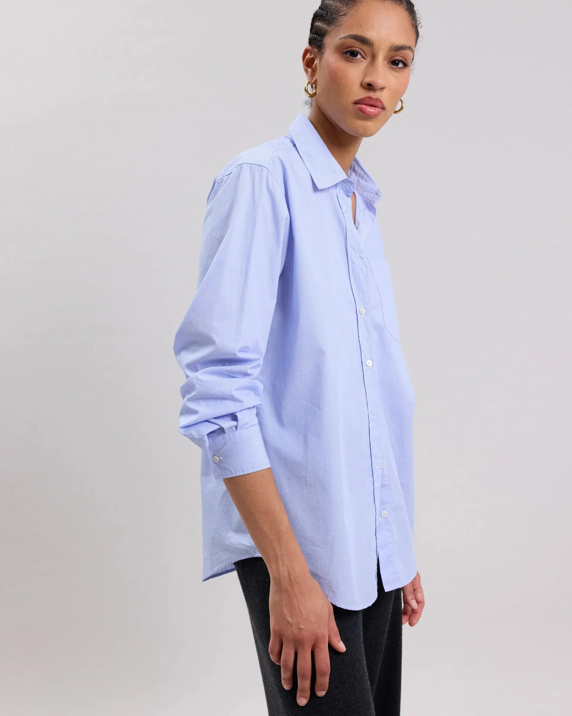 Hartford Cover Shirt- Blue