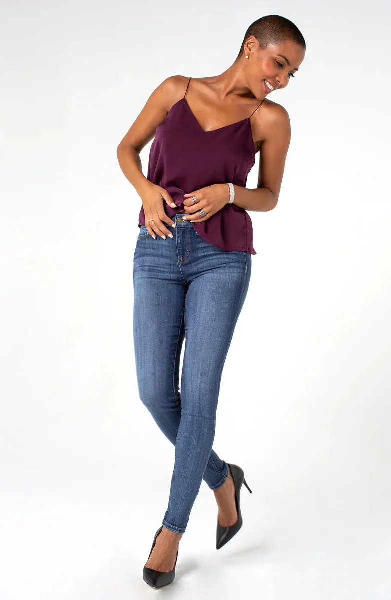 Liverpool Abby Skinny High-Performance Eco Denim In Victory