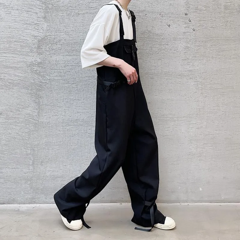 Men's Adjustable Baggy Strappy Jumpsuit