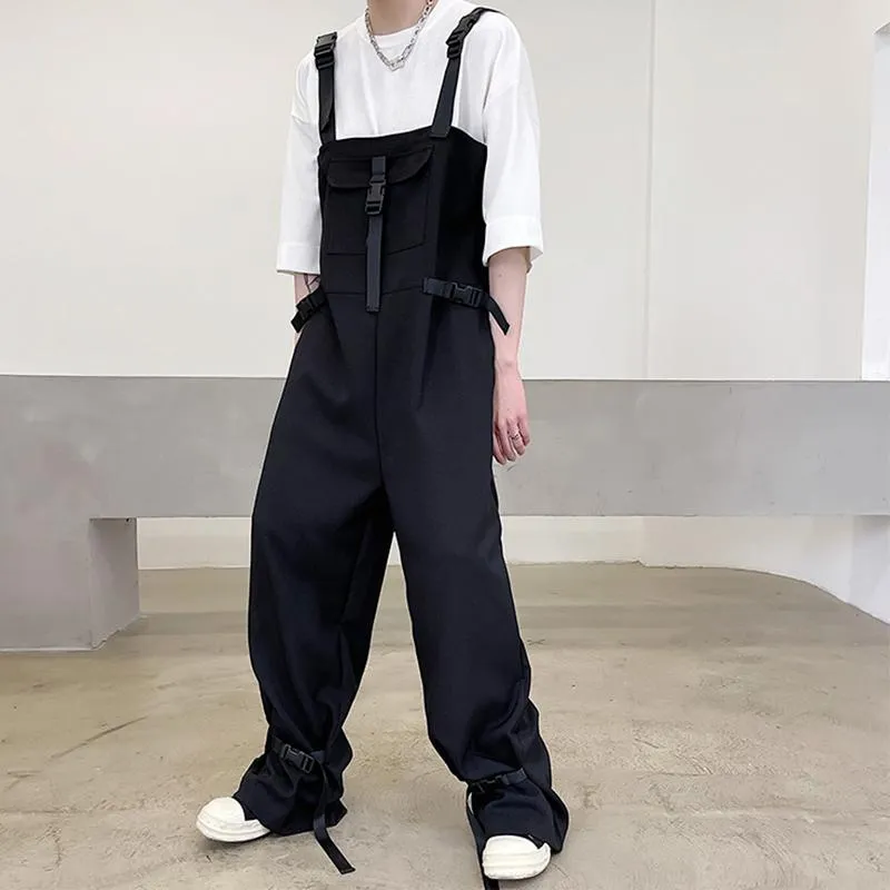 Men's Adjustable Baggy Strappy Jumpsuit