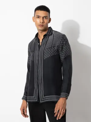 Mihrab Boxes Print Shirt