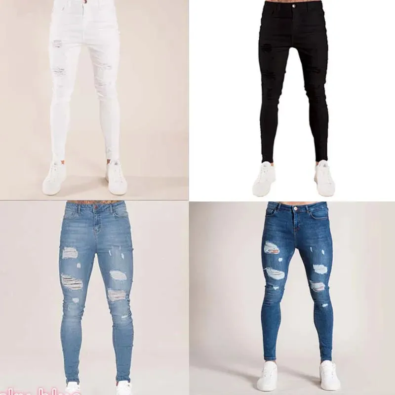 Moto Skinny Ripped Jeans
