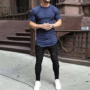 Moto Skinny Ripped Jeans