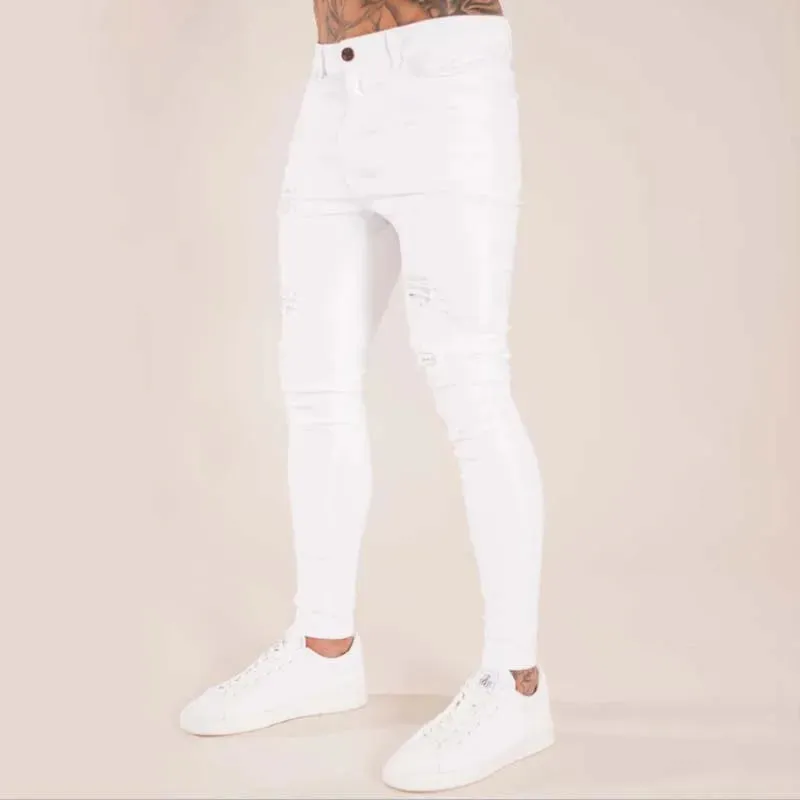 Moto Skinny Ripped Jeans