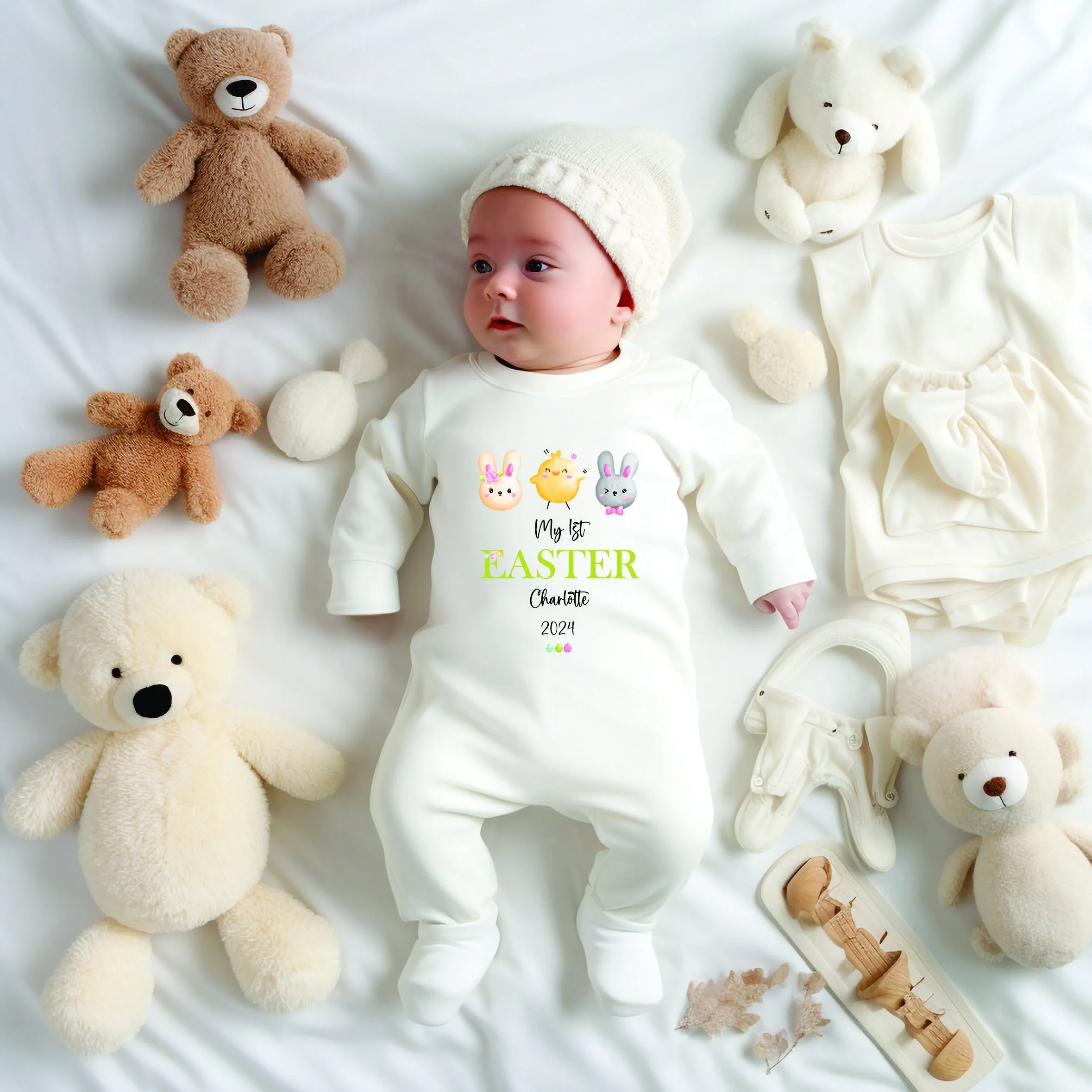 Personalised My First Easter Outfit First Easter 1st Easter - Easter
