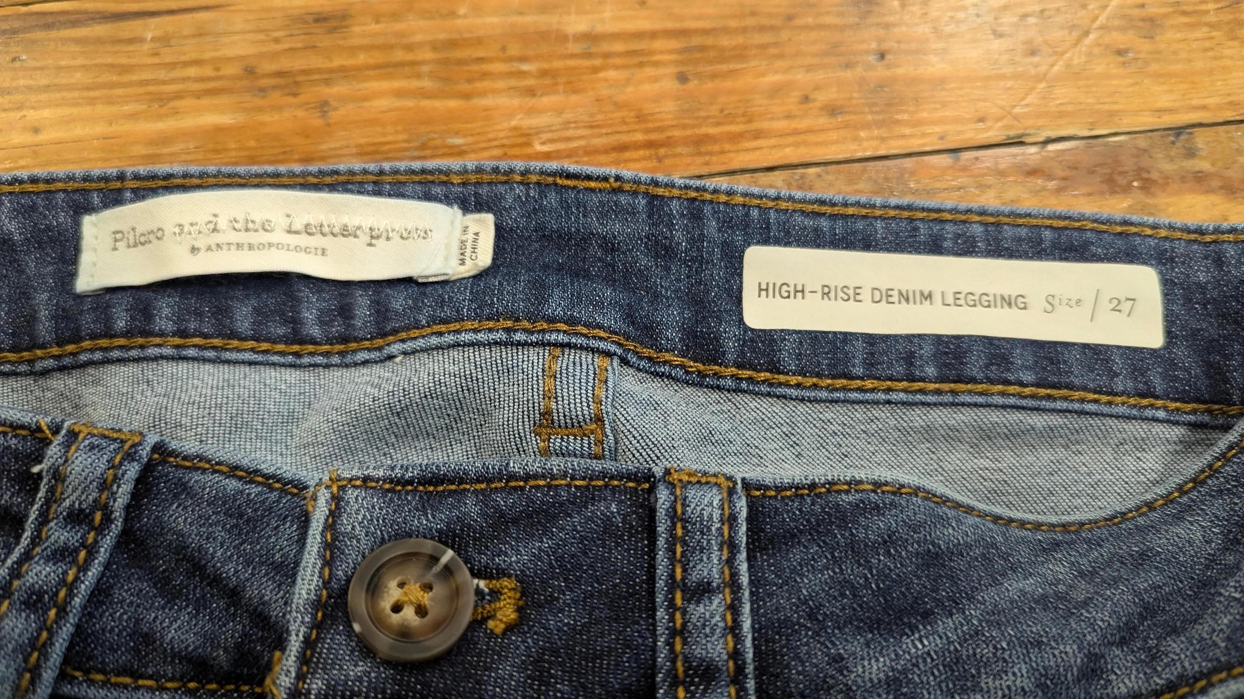 Pilcro & Letterpress Skinny Jeans SZ: 27