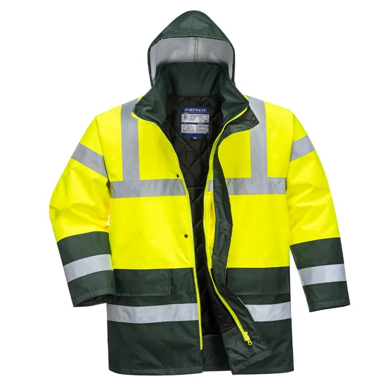 Portwest Hi Vis Contrast Traffic Jacket S466