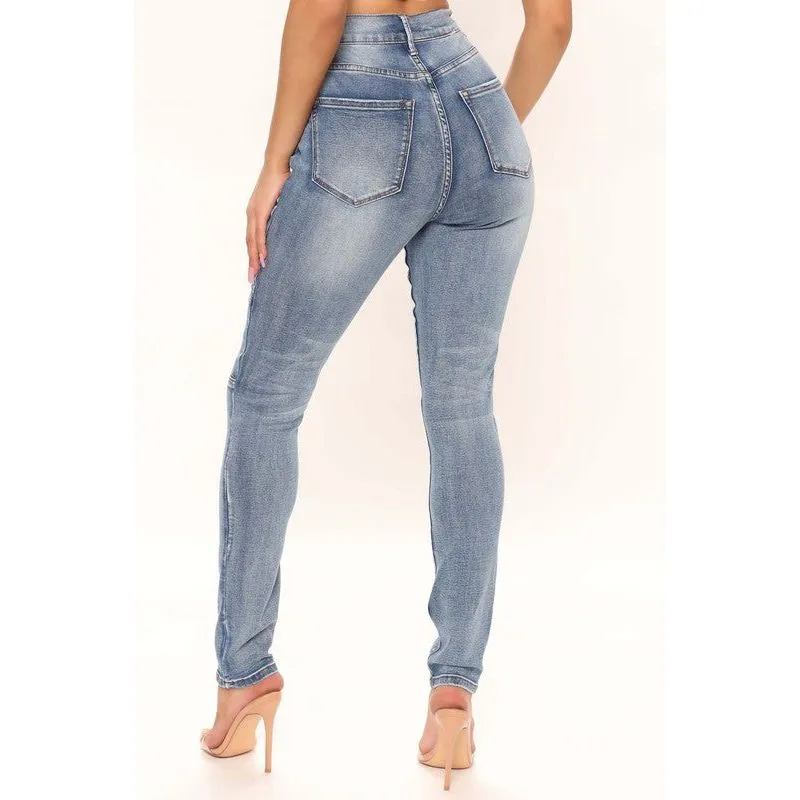 SEXY DENIM SKINNY JEAN