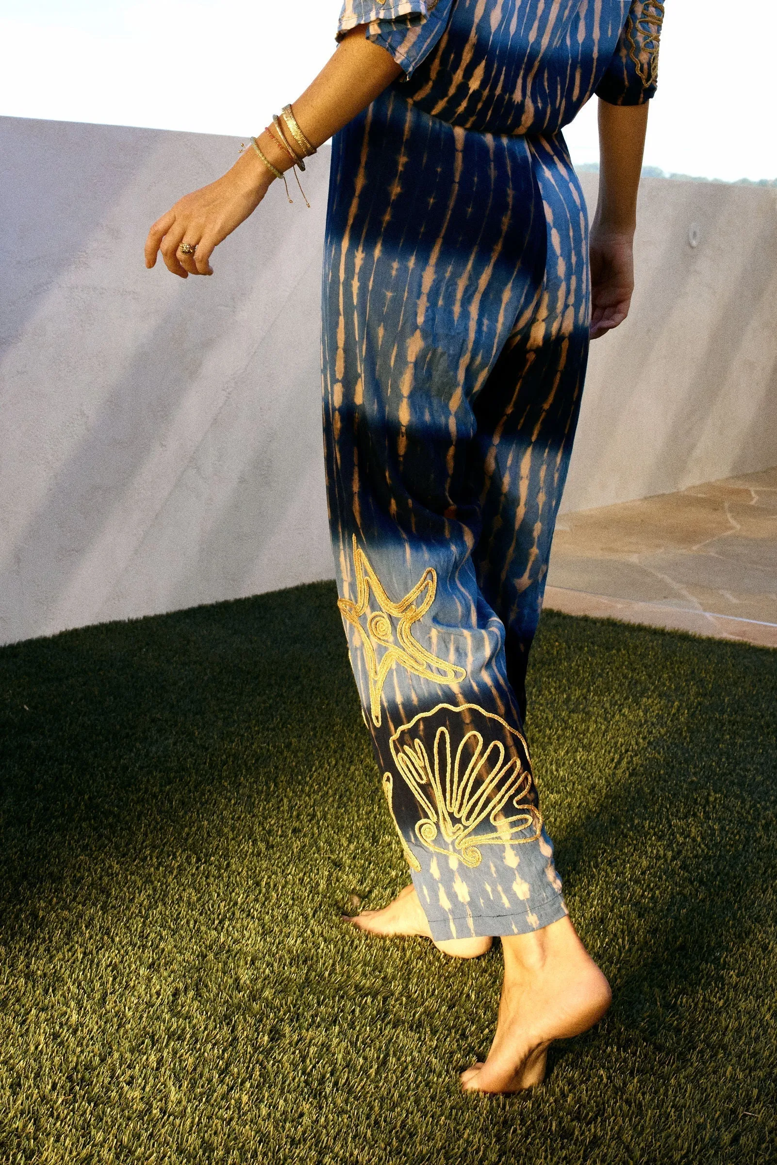 Under The Sea Applique Embroiderd Shirt